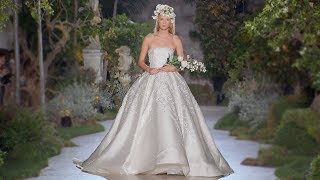 Reem Acra  Bridal 2019  Barcelona Bridal Fashion Week 2018 [upl. by Einor]