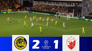 BodøGlimt vs Crvena zvezda 21  UEFA Champions League Playoffs 202425  Match Highlights [upl. by Eenwahs]