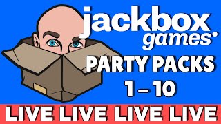 🔴JACKBOX PARTY  PACKS 110  Playing with viewers  everyone welcome [upl. by Nelleh127]