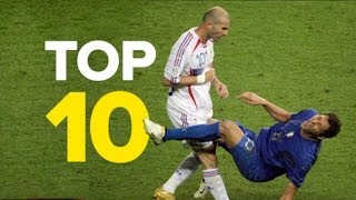 10 Most Shocking Moments In Football History [upl. by Alekehs521]