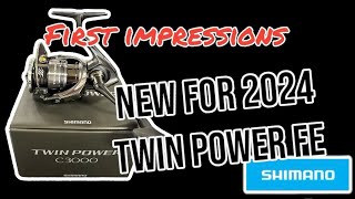 I HAVE A 2024 SHIMANO TWIN POWER FE  First impressions [upl. by Sirraf]