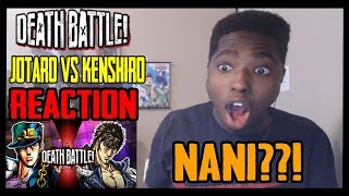 ScrewAttack  JOTARO VS KENSHIRO DEATHBATTLE REACTION [upl. by Nnaxor]