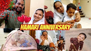 Alhamdulillah ❤️ ye 6th anniversary hogi 🥰  mrsarfaraz Vlog 🎥 [upl. by Arlee]