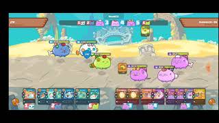 AXIE INFINITY AAP VS TRI REPTILE low speed [upl. by Hunt343]