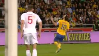 Zlatan Ibrahimovic SchwedenEngland 42  unglaublicher Fallrückzieher aus 30 Meter  141112 HD [upl. by Layney]