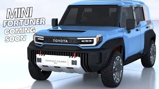 Toyota Mini Fortuner Coming Soon 🤩 [upl. by Rogovy]