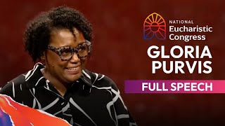 Gloria Purvis Full Speech at the National Eucharistic Congress [upl. by Sihonn528]