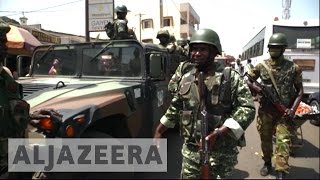 Gambia  West African troops extend mandate [upl. by Honeywell745]