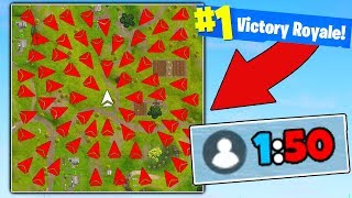 1 vs 50 Can You Win  Fortnite Battle Royale [upl. by Adolfo783]