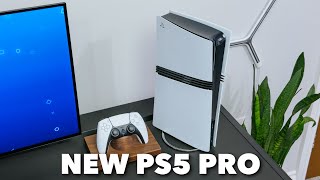 NEW PS5 Pro Unboxing amp First Look [upl. by Ahsinoj868]