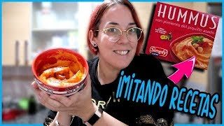 IMITANDO RECETAS DE MERCADONA  HUMMUS DE PIMIENTOS DEL PIQUILLO EN MAMBO [upl. by O'Conner]