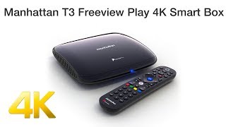 Manhattan T3 Freeview Play 4K Smart Box [upl. by Sirromaj822]