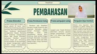 Efektivitas Ekstrak Daun Binahong Sebagai Salep AntibakteriBening Abqarah SNayla Almira SLS [upl. by Eenitsed]