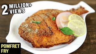 Pomfret Fry Recipe  Fish Fry Indian Style  Fish Recipes  Fish Fry Recipe by Varun Inamdar [upl. by Colburn]