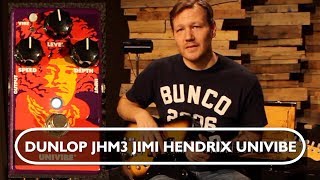 Dunlop JHM3 Jimi Hendrix Univibe Demo [upl. by Ocirederf]