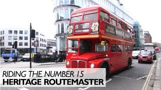 You Can Still Ride Routemaster Buses in London [upl. by Noseyt226]