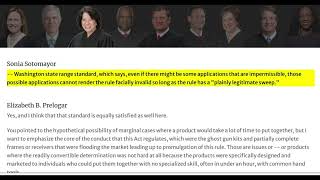 VanDerStok v Garland  SCOTUS Oral Argument October 8 2024 [upl. by Iroak]