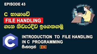 Introduction to File Handling in C  C Programming Sinhala Tutorial  SL Android [upl. by Galer]