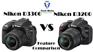 Nikon D3300 vs D3200 Feature Comparision [upl. by Violet]