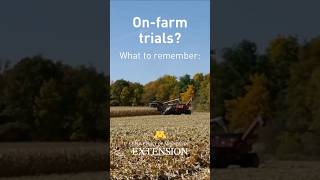 Onfarm trials What to remember [upl. by Netsriik]