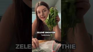 Smoothie z “buriny” 🌿😁 jedlo recept smoothie zdravastrava [upl. by Melody]