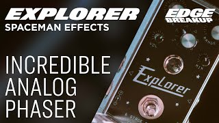 Spaceman Explorer  Incredible Analog Phaser Pedal  Guitar Pedal Demo [upl. by Annorah]