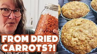 Transform Your Dehydrated Carrots Into Yummy Muffins  Heres How [upl. by Nea]