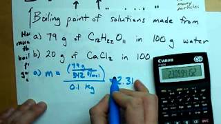 Find the Boiling Point Elevation [upl. by Simone]