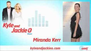 Miranda Kerr interview for Kyle and Jackie O Show [upl. by Wobniar]