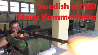 Swedish m1851 Navy Kammerlader [upl. by Nylek]