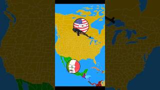 USA is Attacking the Whole World wait for Asia shorts countryballs ytshorts countries yt [upl. by Annuhsal696]