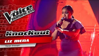 Liz Mena – ¨Never Enough¨  Knockouts  The Voice Dominicana 2021 [upl. by Enelyt933]