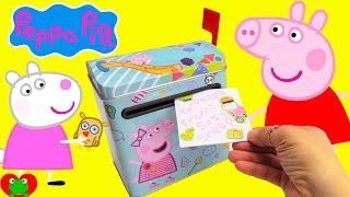 Genie Teaches Days of the Week Peppa Pig Gets Mail Surprise Presents [upl. by Aicetal]