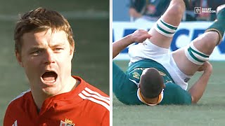 The Brian ODriscoll Tackle That Shocked South African Rugby  Rugby Union  RugbyPass [upl. by Kenji]