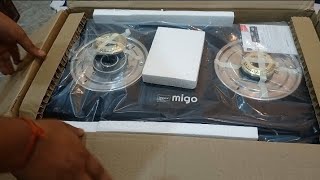 IMPEX migo 2 Burner 1 Yr Warranty Steel Manual Gas Stove unboxing [upl. by Starr]