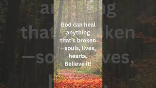 God can heal anything  shortvideo god motivational inspiration [upl. by Neltiac303]