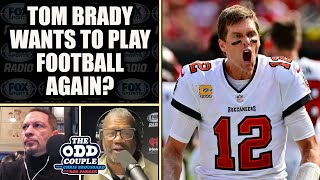 Is Tom Brady Considering a Comeback  THE ODD OCUPLE [upl. by Adnawal]