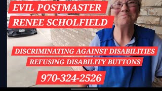 Postmaster Refusing Disability Buttons Dereliction of Duty [upl. by Grous]