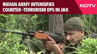 Jammu Kashmir News  Indian Army Intensifies CounterTerrorism Operations in JampK Forests [upl. by Darcie]