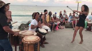 Byron Bay Drum circle [upl. by Simons]