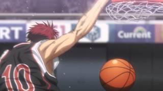 Kagamis Final Dunk against Rakuzan  Kuroko No Basket [upl. by Herr]