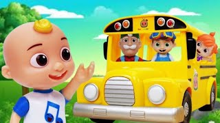 Wheels on the Bus cocomelon  Baby Songs  Nursery Rhymes amp Kids Songs  Wheels on the Bus Songs [upl. by Airdnazxela761]