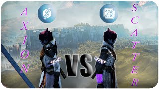 Destiny Axion Bolt vs Scatter Grenades  Voidfang Vestments amp Nothing Manacles Equipped [upl. by Wilow]