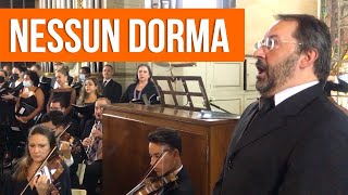 Nessun dorma  Tenor para casamento com letra e tradução [upl. by Eiromem]