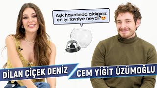 Dilan Çiçek Deniz ve Cem Yiğit Üzümoğlu Sosyal Medyadan Gelen Soruları Yanıtlıyor [upl. by Leboff]