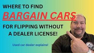 Source used car dealer inventory WITHOUT a dealer license Flipping for profit licensed or not [upl. by Other]