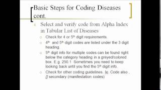 How to Assign ICD 9 Diagnosis Codes [upl. by Charley]