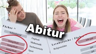 Ich zeige euch mein AbiturZeugnis  vs Bibis AbiturZeugnis  😳 [upl. by Wulf]