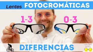 Comparativa de lentes fotocromáticas 13 y fotocromáticas 03 Cuáles son mejores [upl. by Noitsuj]