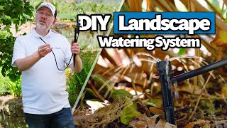 How to Install a Drip Irrigation System for Landscapes Complete DIY System Guide [upl. by Yojenitsirk]